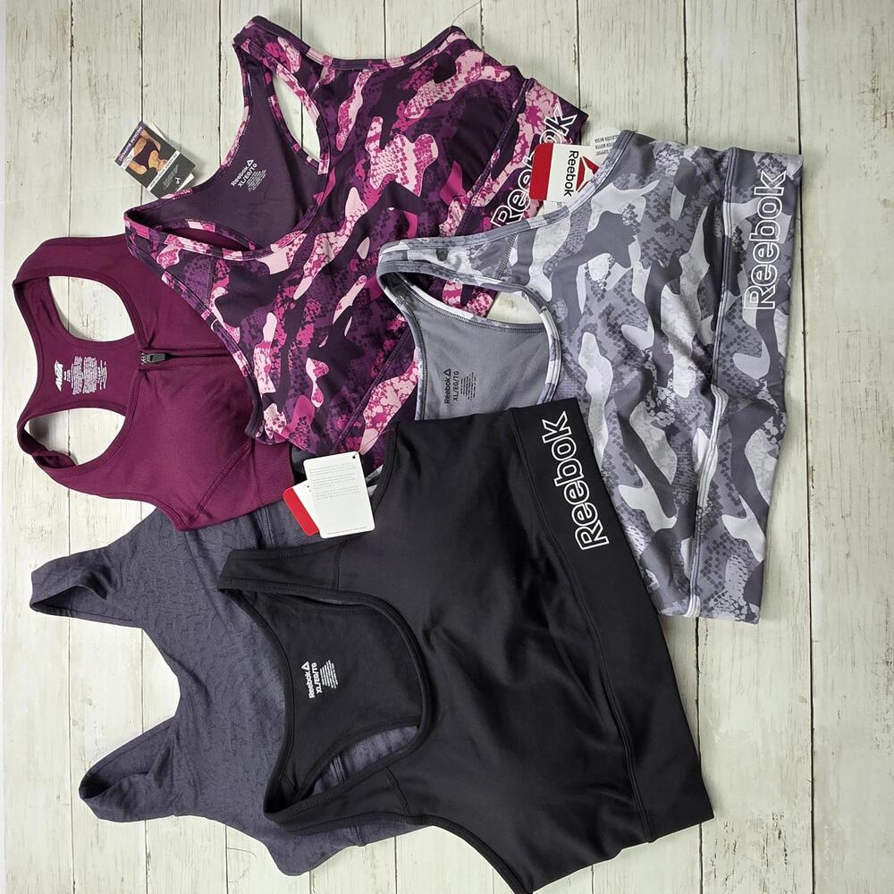 NWT XL Women's Sports Bras and Leggings Activewear Options